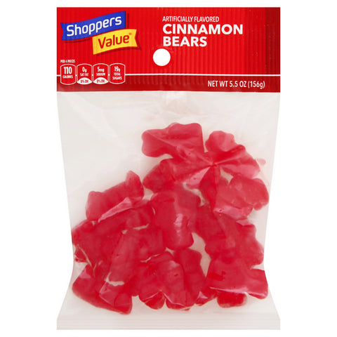 Cinnamon Bears Candy 5.5 Oz (Case Of 12) by Shoppers Value