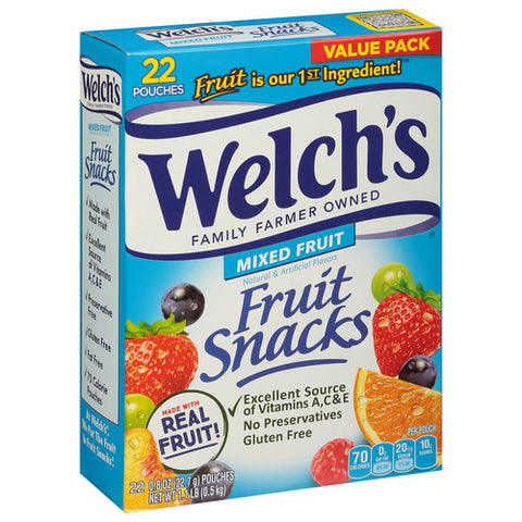 Mixed Fruit Snacks 17.6 Oz (Case Of 6) by Welch's