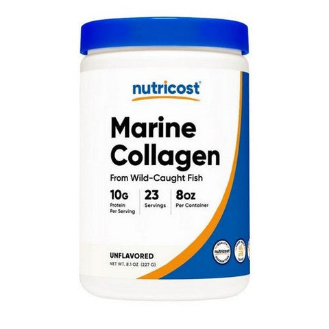 Nutricost, Marine Collagen Powder Wild-Caught, 8 Oz Nutricost