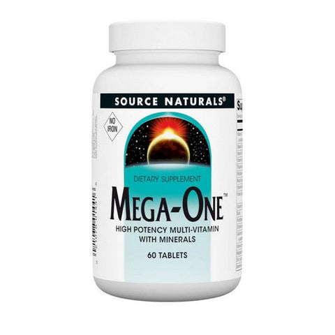 Source Naturals, Mega-One No Iron, 60 Tabs Source Naturals