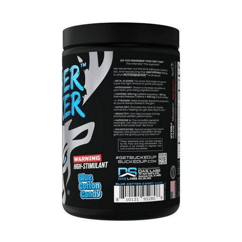 Bucked Up, Mother Bucker Blue Cotton Candy, 12.7 Oz