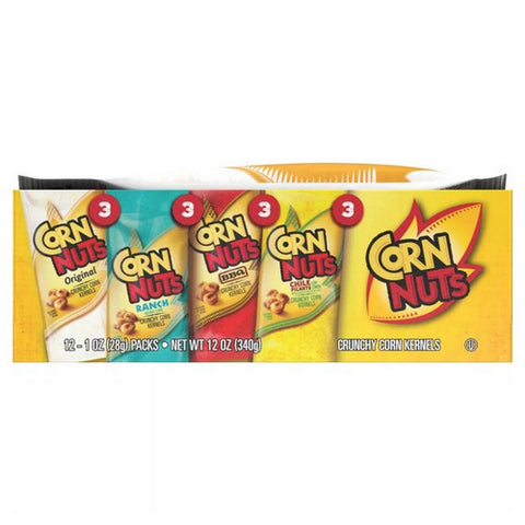 Crunchy Corn Kernels Variety Pack 12 Oz (Case Of 12) by Planters