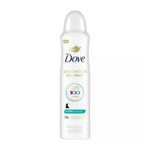 Advanced Care Antiperspirant Deodorant Spray Invisible 3.8 Oz (Case Of 3) by Dove