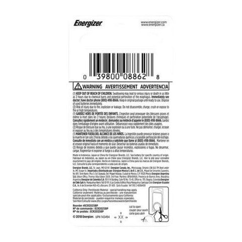 Energizer, Lithium Battery 2025, 1 Count