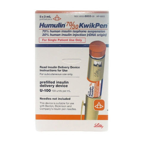 Eli Lilly And Company, Humulin And Kwikpen Nph Human, 15 Ml Eli Lilly And Company