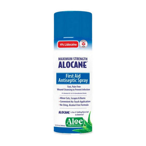 Alocane, First Aid Antiseptic Spray, 3.5 Oz