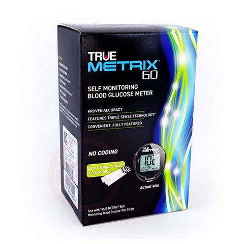 True Metrix, Go Self Monitoring Blood Glucose Meter, 1 Count