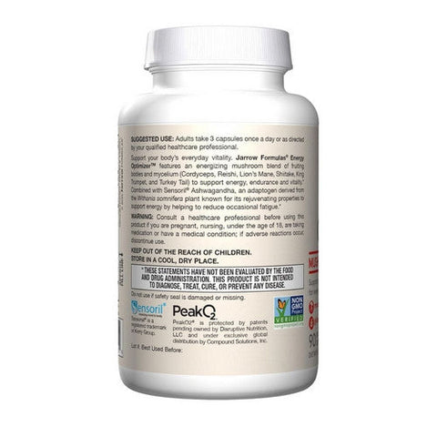 Jarrow Formulas, Energy Optimizer, 90 Veg Caps