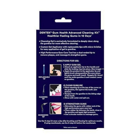 Dentek, Gum Health Advanced Cleaning Kit, 1 Count