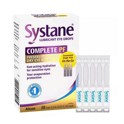 Systane, Complete Lubricant Eye Drops, 0.3 Oz