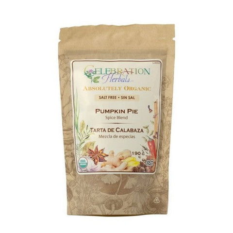 Celebration Herbals, Pumpkin Pie Spice Blend Salt, 16 Oz Celebration Herbals