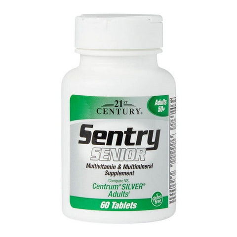 21st Century, Sentry Senior, 60 Tabs 21st Century