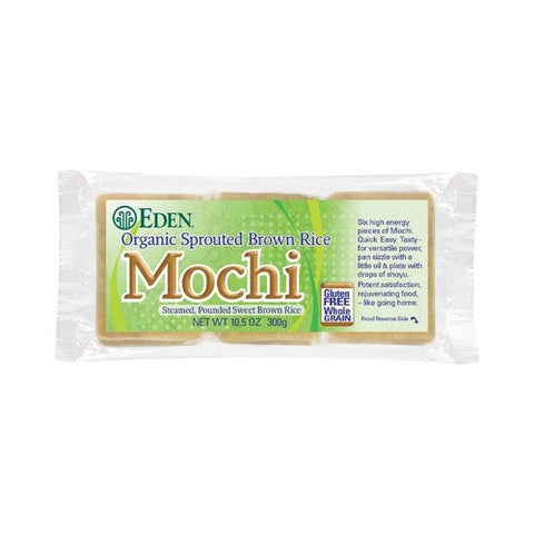 Eden Foods, Organic Sprouted Brown Rice Mochi, 10.5 Oz