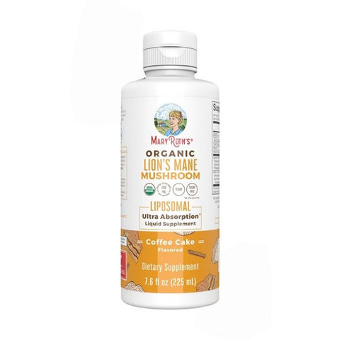 Organic Lions Mane Mushroom Liposomal Coffee Cake 7.6 Oz by MaryRuth's