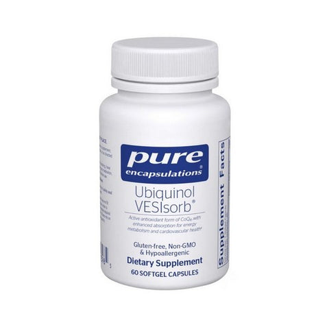 Ubiquinol Vesisorb 60 Caps by Pure Encapsulations