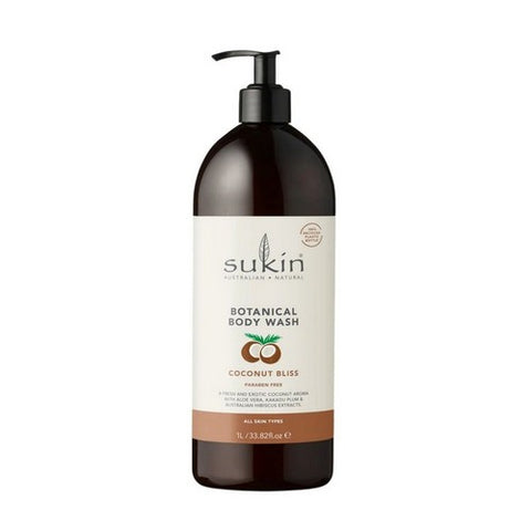 Botanical Coconut Bliss Body Wash 33.82 Oz by Sukin