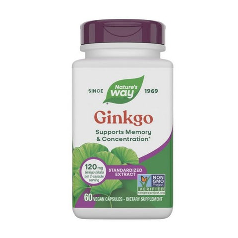Ginkgo 60 Caps by Nature's Way