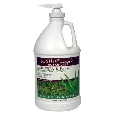 Mill Creek Botanicals, Botanicals Aloe Vera And PABA Moisturizing Lotion, 64 Oz Mill Creek Botanicals