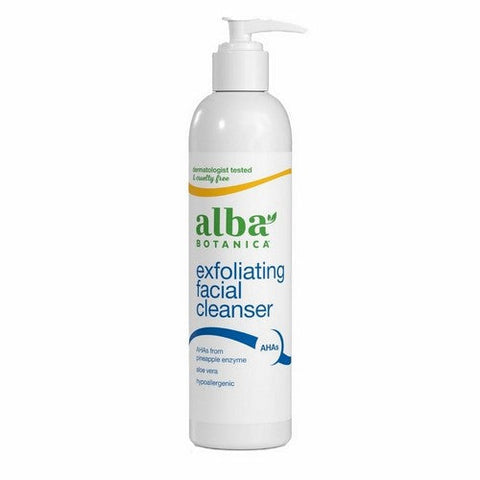 Alba Botanica, Hawaiian Pineapple Enzyme Facial Cleanser, 8 oz