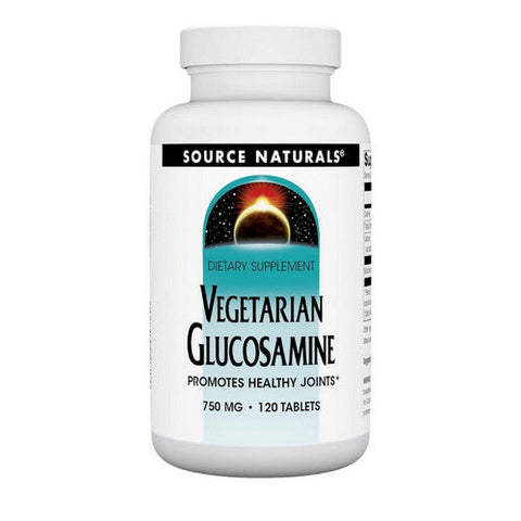 Source Naturals, Vegetarian Glucosamine, 750 mg, 120 Tabs Source Naturals