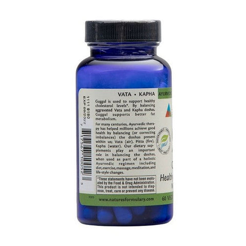 Natures Formulary, Guggul, 60 Veg Caps Natures Formulary
