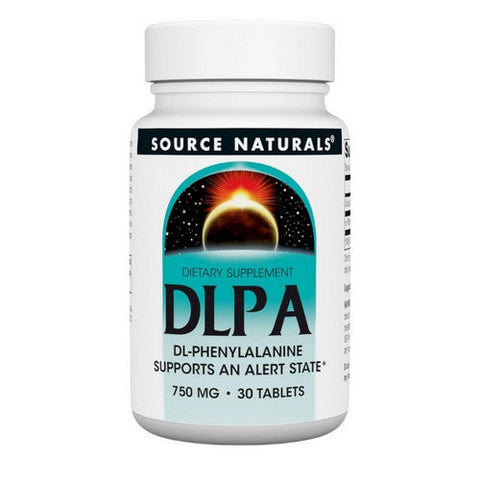 Source Naturals, DL-Phenylalanine, 750 mg, 30 Tabs Source Naturals