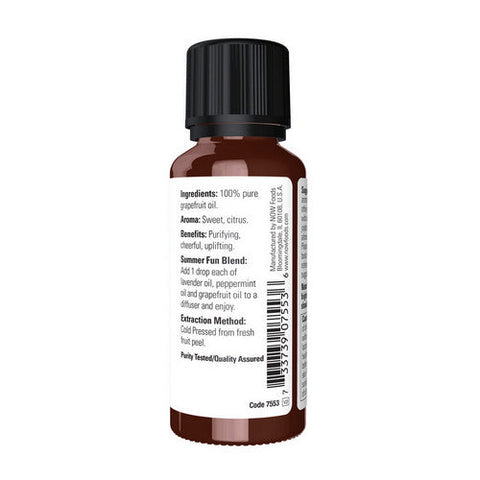 Now Foods, Grapefruit Oil, 1 OZ