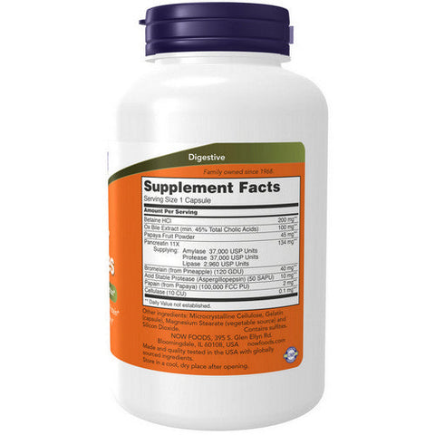 Now Foods, Super Enzymes, 180 Caps
