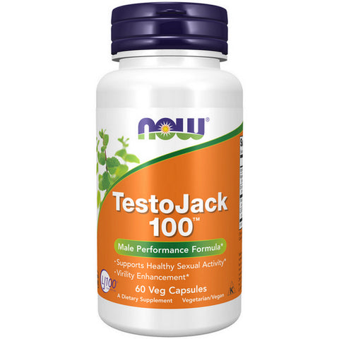 Now Foods, TestoJack 100, 60 Veg Caps Now Foods