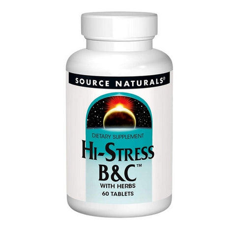 Source Naturals, Hi-Stress B&c, w/ herbs 60 Tabs Source Naturals