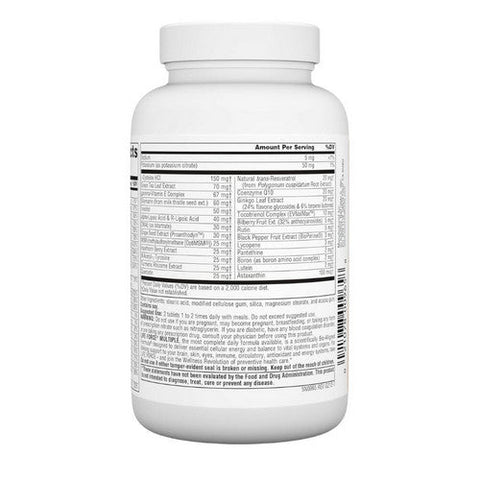 Source Naturals, Life Force Multiple-No Iron, 60 Tabs Source Naturals