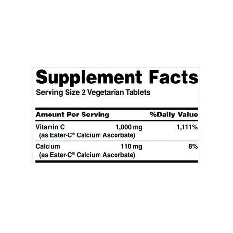 American Health, Ester-Vitamin C, 500 Mg, 225 Vegetarian Tablets