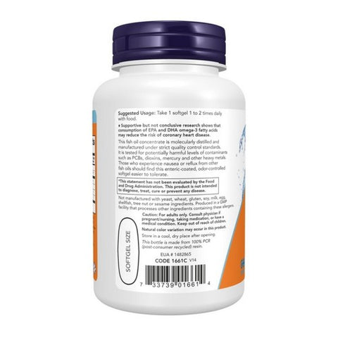 Now Foods, Ultra Omega-3 Fish Oil, 90 Softgels Now Foods
