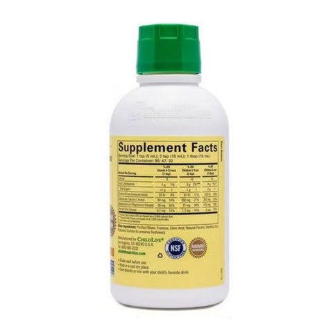 Child Life Essentials, Liquid Calcium Magnesium, 16 Fl Oz