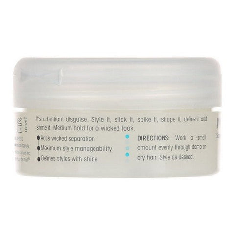 Giovanni Cosmetics, Wicked Texture Styling Pomade Eco Chic Wax Hair Gel, 2 OZ