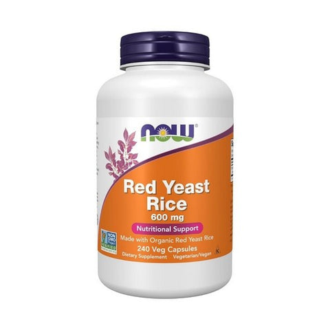Now Foods, Red Yeast Rice Extract, 600 mg, 240 Vcaps Now Foods