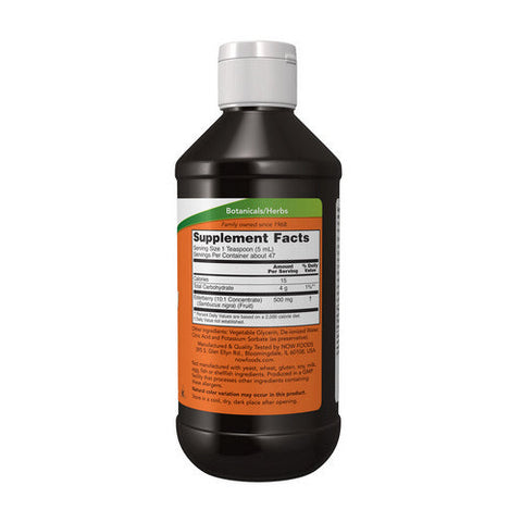 Now Foods, Elderberry Liquid, 8 oz