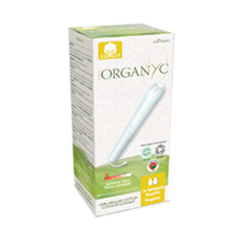 Organyc, Organic Cotton Applicator Tampoons Regular, 16 Count Organyc
