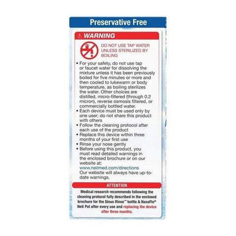 Neilmed, Sinus Rinse Starter Kit, 1 each