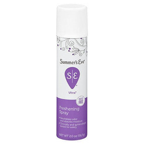Summers Eve, Feminine Deodorant Spray, Ultra Extra Strength Summers 2 oz Summers Eve